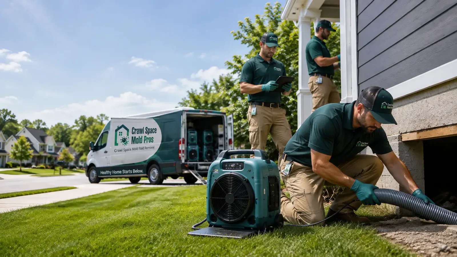 Crawl Space Mold Removal in Ephrata, PA